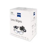 ZEISS Pre-Moistened Lens Cleaning Wipes, 200 Count