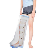 Tayro Extra Long Size Cast Bags for Shower Leg Adult, Waterproof, Reusable, Cast Cover Protection for Bandages Burns & Wounds Post-Surgery Knee, Leg, Foot and Ankle (XX-Large Full Leg)