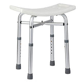 Shower Bench Shower Chair for Bathroom Bathtub with Adjustable Height Legs Bear 350 lb Capacity Slip Resistant