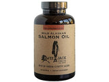 Kwee-Jack Fish Co. Wild Alaskan Salmon Fish Oil Omega 3 Supplement 120 Softgels 1000mg Salmon Oil Per Capsule | Anti-Inflammation, Brain, Heart, Joint Health | EPA, DHA, Vitamin D, Astaxanthin