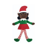 Personalized Christmas Elves - 14.5 inches x 4 inches - Elf on the Shelf Plush, Elf Decorations Christmas, Elves Christmas Decorations, Christmas Elf Doll Boy or Girl (Girl - Medium Skin)