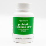 Amazon Basics Probiotic 35 Billion CFU, 8 Probiotic Strains with Prebiotic Blend, Supports Healthy Digestion, 30 Vegetarian Capsules, 1 Month Supply (Previously Solimo)