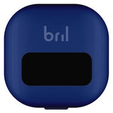 Bril UV-C Toothbrush Sanitizer, Portable Sterilizer, Cover, Holder, and Case for Any Size Toothbrush, Navy