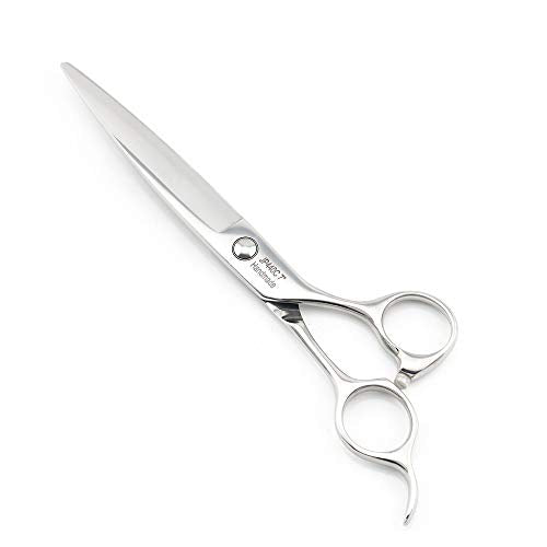 Barber Scissors 7" Professional Sliding Hair Scissors Willow Shape Sliding Hair Shears Professional Sliding Haircut Shears Razor Edge 440c Barber Shears KINSARO