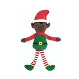 Personalized Christmas Elves - 14.5 inches x 4 inches - Elf on the Shelf Plush, Elf Decorations Christmas, Elves Christmas Decorations, Christmas Elf Doll Boy or Girl (Boy - Medium Skin)