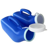 YUMSUM Urinals for Men Portable Urinal 1200ml/34 Ounce for Hospital Camping Car Travel Home 2 Pack (New Blue)