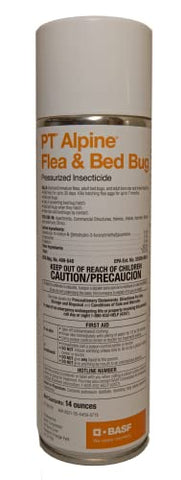 BASF 31457 PT Alpine Flea & Bed Bug 14oz Pesticide Insecticide, White