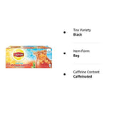 Lipton Southern Sweet Tea Iced Tea Drink Mix 22 Family Size Tea Bags (Pack of 3)