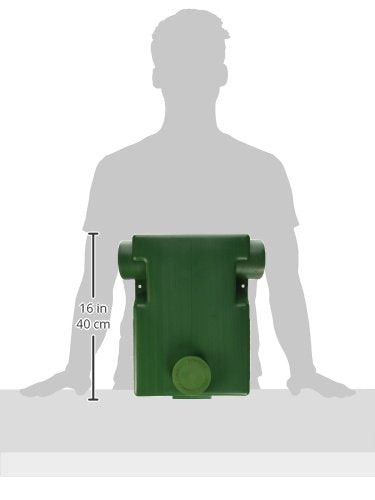 Wilco Stazione Esca Per Scoiattoli A Terra 7,6 Cm - Contenitore In Plastica Verde Con Coperchio A Prova Di Bambino - 3