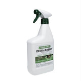 Liquid Fence Deer & Rabbit Repellent Ready-to-Use, 32-Ounce, White