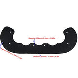 ANTO 99-9313 Rubber Paddle, 55-8760 Scraper for Toro 20" 21" CCR Snowblower CCR2000 CCR2400 CCR2450 CCR2500 CCR3000 CCR3600 CCR3650 Snow Blower with Hardware Kit