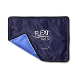 FlexiKold Reusable Gel Large Ice Pack with Straps – Cold Compress Gel Cold Pack for Injuries – Flexible Medical Ice Wrap for Back, Shoulders, Legs, Knees, Sciatica, Muscle Pain – Standard