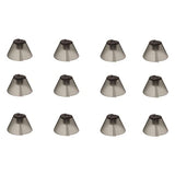 12 Counts GN Resound Sure Fit Hearing Aid Tulip Domes For Standard Receiver BTE Hearing Amplifier With Carry Case