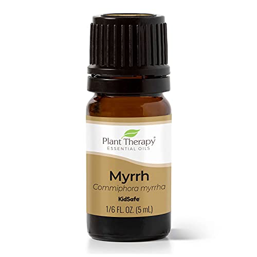 Plant Therapy Myrrh Essential Oil 100% Pure, Undiluted, Natural Aromatherapy, Therapeutic Grade 5 mL (1/6 oz)