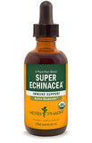 Herb Pharm Certified Organic Super Echinacea Liquid Extract Drops for Active Immune System Support, 2 Oz