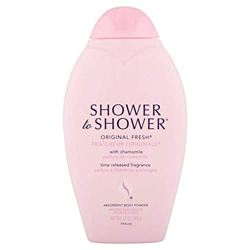 Shower to Shower, Absorbent Body Powder Original Fresh, 13 oz