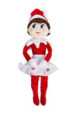 The Elf on The Shelf: A Christmas Tradition - Light Tone Boy and Girl 17" Plushee Pals Set