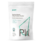 Puori Whey Protein Powder - Bourbon Vanilla - PW1 Pasture Raised, Grass-Fed & Non-GMO - 100% Natural and Pure for Muscle Growth - 21g Protein 1.98lbs - Gluten-Free