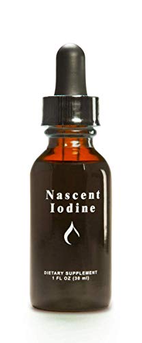 Enviromedica Nascent Iodine High Potency Liquid Drops for Support and Detoxification of the Thyroid (1ounce)