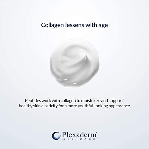 Plexaderm 30 mL Night Time Collagen Serum for Firmer, Fuller, more Youthful Looking Skin, Anti-Aging Collagen & Peptide Serum, Best Collagen Serum for Women & Men, Paraben-Free, Developed in the USA