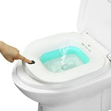 Electric Sitz Bath- Foldable Postpartum Care Basin，Sitz Bath Tub for Cleanse Vagina & Anal, Hemorrhoids and Perineum Treatment,Suitable for Women, Maternity, Elderly (Water Spray)