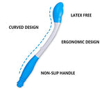 Foldable Long Reach Comfort Wiper - Bottom Wiping Aid - Butt Wiper Self Wipe Assist Toilet Aids Wand - Ideal Daily Living Bathroom Aid for Limited Mobility