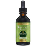 Go Nutrients Thyroid Edge - Thyroid Support for Women and Men - Comprehensive Natural Thyroid Supplement Rich in Iodine - Fast-Absorbing 2 oz Liquid Drops for Improved Energy & Enhanced Wellness