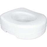 Carex Toilet Seat Riser - Adds 5.5 Inch of Toilet Height - Raised Toilet Seat with 300 Pound Weight Capacity, Slip-Resistant, Toilet Riser, Elevated Toilet Seat