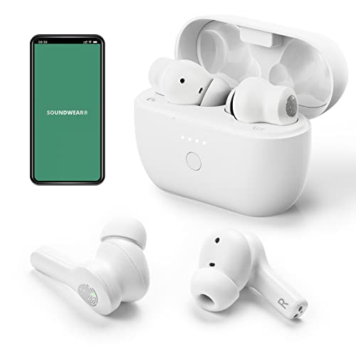 Maihear 2 in 1 Bluetooth and Rechargeable OTC Hearing Aids with APP Control for Seniors Adults, 16 Channel Personal Digital Sound Amplifiers with Earbuds for Feedback Reduction Noise Cancelling 1 Pair