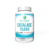 Best Earth Naturals Catalase Supplement 15,000 - Hair Supplements for Strong Hair - 60 Capsules (60-Day Supply)