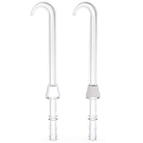 Waterpik Aquarius Water Flosser Professional, 7 Tips for Multiple Users and Needs, WP-667CD & DT-100E Implant Denture Replacement Tips Water Flosser Tip Replacement, 2 Count
