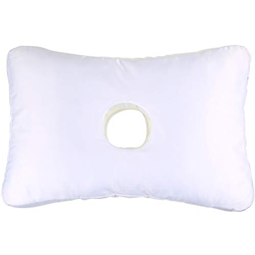 pinklilycare Pillow with a Hole for CNH and Ear Pain Ear Inflammation Pressure Sores Side Sleeping Pillow Ear Guard Pillow