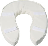 DMI Raised Toilet Seat Toilet, Toilet Seat Riser, FSA HSA Eligible Seat Cushion and Toilet Seat Cover to Add Extra Padding to The Toilet Seat While Relieving Pressure, 2 Inch Pad, White