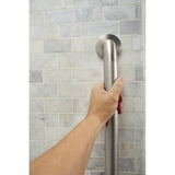 Moen Bathroom Safety 24-Inch Shower Grab Bar with Concealed Screws for Elderly or Handicapped, R8924P