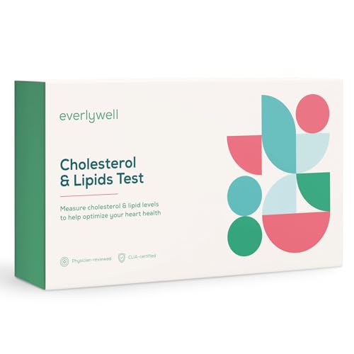 Everlywell Cholesterol and Lipids Test - at-Home Collection Kit - Accurate Results from a CLIA-Certified Lab Within Days - Ages 18+