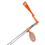 EZ Smart Mini Rake, Great for Removing Leaves and Branches from Roofs, gutters and Other Out-of-Reach Areas Where Debris accumulates.