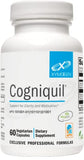 XYMOGEN Cogniquil - Support for Clarity, Focus, Motivation, Mental and Physical Energy - Magnesium L-Threonate to Supply Bioavailable Magnesium to The Brain, Theacrine + Vitamin B12 (60 Capsules)