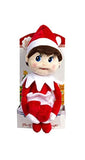 The Elf on The Shelf: A Christmas Tradition - Light Tone Boy and Girl 17" Plushee Pals Set