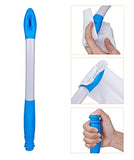 Foldable Long Reach Comfort Wiper - Bottom Wiping Aid - Butt Wiper Self Wipe Assist Toilet Aids Wand - Ideal Daily Living Bathroom Aid for Limited Mobility