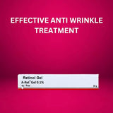 Retinol Gel 0.1 Vitamin A Repairs Fine Lines & Wrinkles, Scar Treatment, Age and Sun Spots, Anti-Aging Formula, 20 Gram