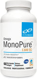 XYMOGEN Omega MonoPure 1300 EC - Fish Oil with 3X Greater Absorption - DHA EPA Omega-3 Supplement for Cardiovascular + Cognitive Support (60 Softgels)