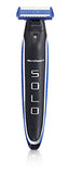 Micro Touch SOLO Men's Rechargeable Full Body Hair Trimmer, Shaver and Groomer, Blue