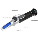 Salinity Refractometer for Seawater and Marine Fishkeeping Aquarium 0-100 PPT with Automatic Temperature Compensation