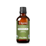 Cliganic Organic Rosemary Essential Oil, 2oz - 100% Pure Natural Undiluted, for Aromatherapy | Non-GMO Verified