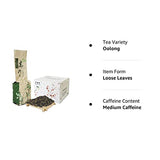 Yan Hou Tang Jin Xuan Milk Oolong Tea Loose Leaf Organic Taiwan Green Food for Detox Weight Loss - 150g Flavor Taste Formosa High Mountain Wulong Grown Caffeine Medium with US FDA SGS Verified…