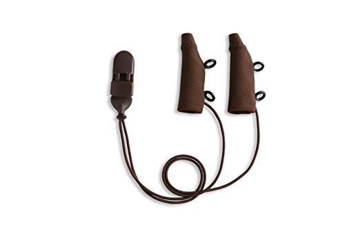 Ear Gear Original Corded Eyeglasses – Protect Hearing Aids or Hearing Amplifiers from Dirt, Sweat, Moisture, Loss, Wind – Fits Hearing Instruments 1.25” to 2”