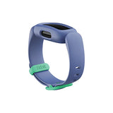 Fitbit Ace 3 Activity-Tracker for Kids 6+, Blue Astro Green, One Size