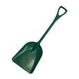 Bully Tools 42-Inch One-Piece Poly Scoop/Shovel for Snow Mulch Cleaning (Green)