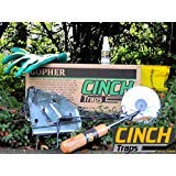 Cinch Gopher Trap with Tunnel Marking Flag, Heavy Duty Reusable Rodent Trap System, Gopher Trapping Kit for Outdoor Garden Lawn with Gardening Gloves and Tunnel Cleaning Tool, 3 Pack, Large