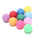 meizhouer Colored Ping Pong Balls: 50 or 100 Pack 40mm 2.4g Entertainment Table Tennis Balls Mixed Colors for Game and Advertising